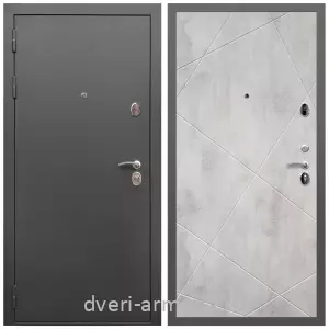 Одностворчатые входные двери, Дверь входная Армада Гарант / МДФ 10 мм ФЛ-291 Бетон светлый