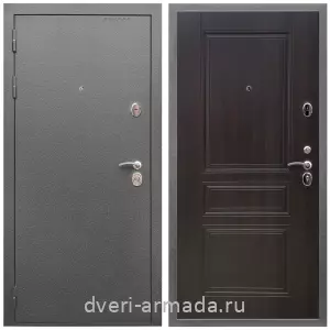 Антивандальные для квартир, Дверь входная Армада Оптима Антик серебро / МДФ 6 мм ФЛ-243 Эковенге