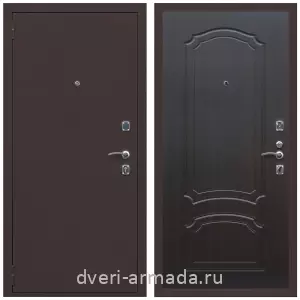 C порошковой окраской, Дверь входная Армада Комфорт Антик медь / МДФ 6 мм ФЛ-140 Венге
