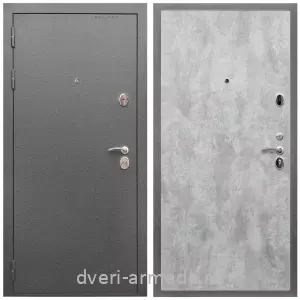 Недорогие, Дверь входная Армада Оптима Антик серебро / МДФ 6 мм ПЭ Цемент светлый