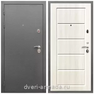 Входные двери 960 мм, Дверь входная Армада Оптима Антик серебро / МДФ 6 мм ФЛ-39 Венге светлый