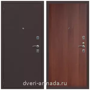 Входные металлические двери в Московской области, Дверь входная Армада Комфорт Антик медь / МДФ 6 мм ПЭ Итальянский орех