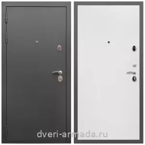 Одностворчатые входные двери, Дверь входная Армада Гарант / МДФ 10 мм Гладкая Белый матовый
