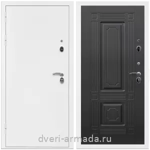 С порошковым напылением, Дверь входная Армада Оптима Белая шагрень / МДФ 6 мм ФЛ-2 Венге