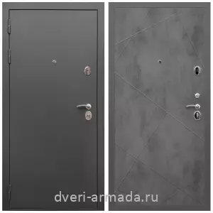 Одностворчатые входные двери, Дверь входная Армада Гарант / МДФ 10 мм ФЛ-291 Бетон темный