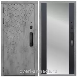 Входные металлические двери в Московской области, Дверь входная Армада Квадро МДФ 16 мм Kaadas K9 / МДФ 16 мм СБ-16 Венге
