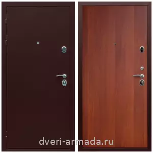 Входные металлические двери в Московской области, Дверь входная металлическая Армада Люкс Антик медь / МДФ 6 мм ПЭ Итальянский орех
