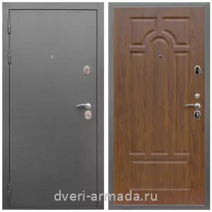 Входные двери 2050 мм, Дверь входная Армада Оптима Антик серебро / МДФ 16 мм ФЛ-58 Морёная береза