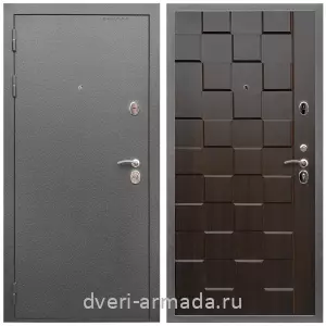 Готовые входные двери, Дверь входная Армада Оптима Антик серебро / МДФ 16 мм ОЛ-39 Эковенге