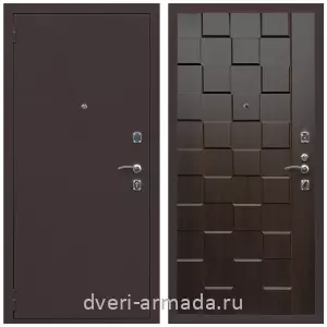 Двери оптом, Металлическая дверь входная Армада Комфорт Антик медь / МДФ 16 мм ОЛ-39 Эковенге