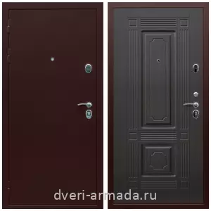 Входные металлические двери в Московской области, Дверь входная Армада Люкс Антик медь / МДФ 16 мм ФЛ-2 Венге
