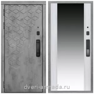 Входные металлические двери в Московской области, Дверь входная Армада Квадро МДФ 16 мм Kaadas K9 / МДФ 16 мм СБ-16 Сандал белый