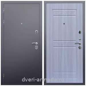 Входные двери 2050 мм, Дверь входная Армада Люкс Антик серебро / МДФ 10 мм ФЛ-242 Сандал белый