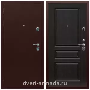 Входные металлические двери в Московской области, Дверь входная Армада Люкс Антик медь / МДФ 16 мм ФЛ-243 Венге