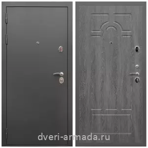 Входные двери 2050 мм, Дверь входная Армада Гарант / МДФ 6 мм ФЛ-58 Дуб Филадельфия графит