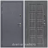 Дверь входная Армада Лондон 2 Антик серебро / ФЛ-38 Дуб Филадельфия графит