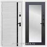 Дверь входная Армада Каскад WHITE МДФ 10 мм / МДФ 16 мм ФЛЗ-Пастораль, Венге