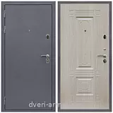 Входные двери толщиной 100 мм, Дверь входная Армада Лондон Антик серебро / ФЛ-2 Дуб беленый