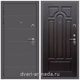 Дверь входная Армада Роуд МДФ 10 мм / МДФ 16 мм ФЛ-58 Венге