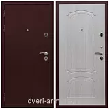 Входные двери толщиной 100 мм, Дверь входная стальная Армада Лондон Антик медь / ФЛ-140 Дуб беленый