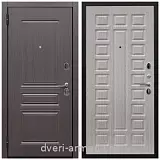 Утепленные входные двери, Дверь входная Армада Экстра ФЛ-243 Эковенге / ФЛ-183 Сандал белый