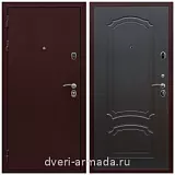 Входные двери толщиной 100 мм, Дверь входная для квартиры Армада Лондон Антик медь / ФЛ-140 Венге с хорошей шумоизоляцией