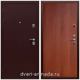 Антивандальные для квартир, Дверь входная металлическая Армада Люкс Антик медь / ПЭ Итальянский орех