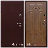 Дверь входная Армада Престиж Антик медь / ФЛ-58 Морёная береза