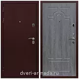 Входные двери классика, Дверь входная Армада Престиж Антик медь / ФЛ-58 Дуб Филадельфия графит