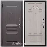Двери МДФ для квартиры, Дверь входная стальная Армада Экстра ФЛ-243 Эковенге / ФЛ-58 Дуб беленый с минеральной ватой