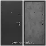 Дверь входная Армада Престиж Черный крокодил / МДФ 10 мм ФЛ-291 Бетон темный